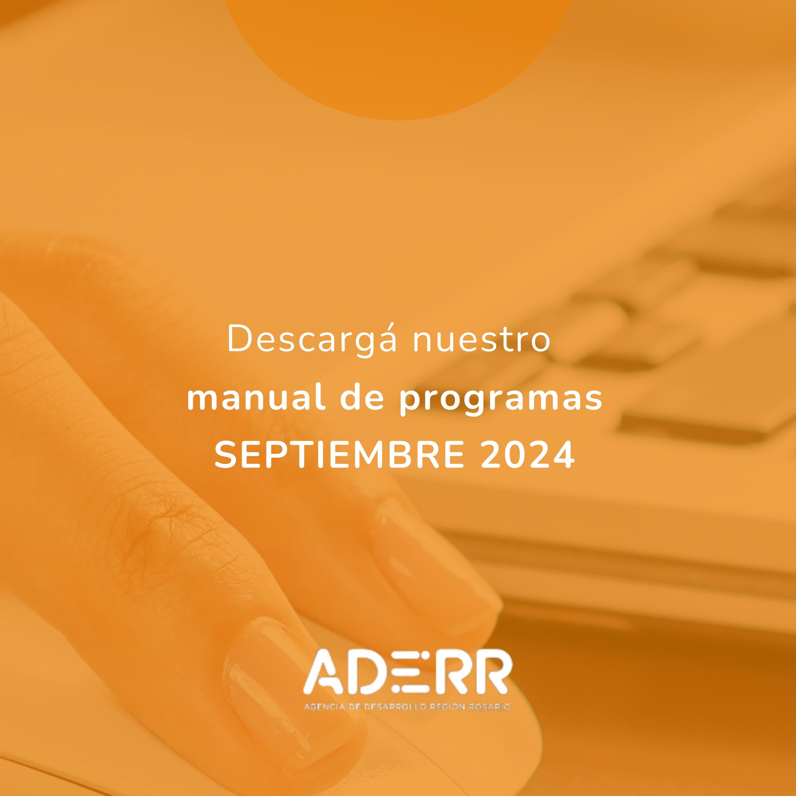 MANUAL DE PROGRAMAS DE SEPTIEMBRE