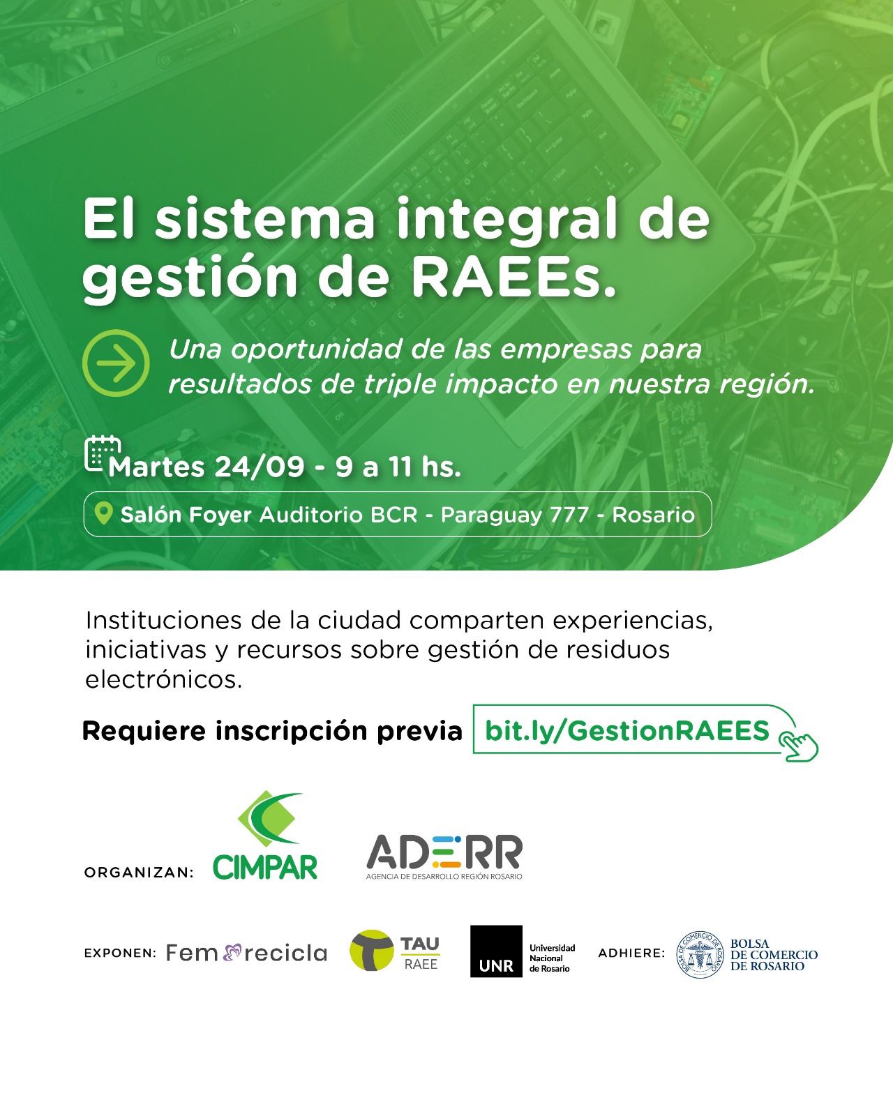 El Sistema Integral de Gestión de RAEEs: un evento clave para empresas con visión de triple impacto