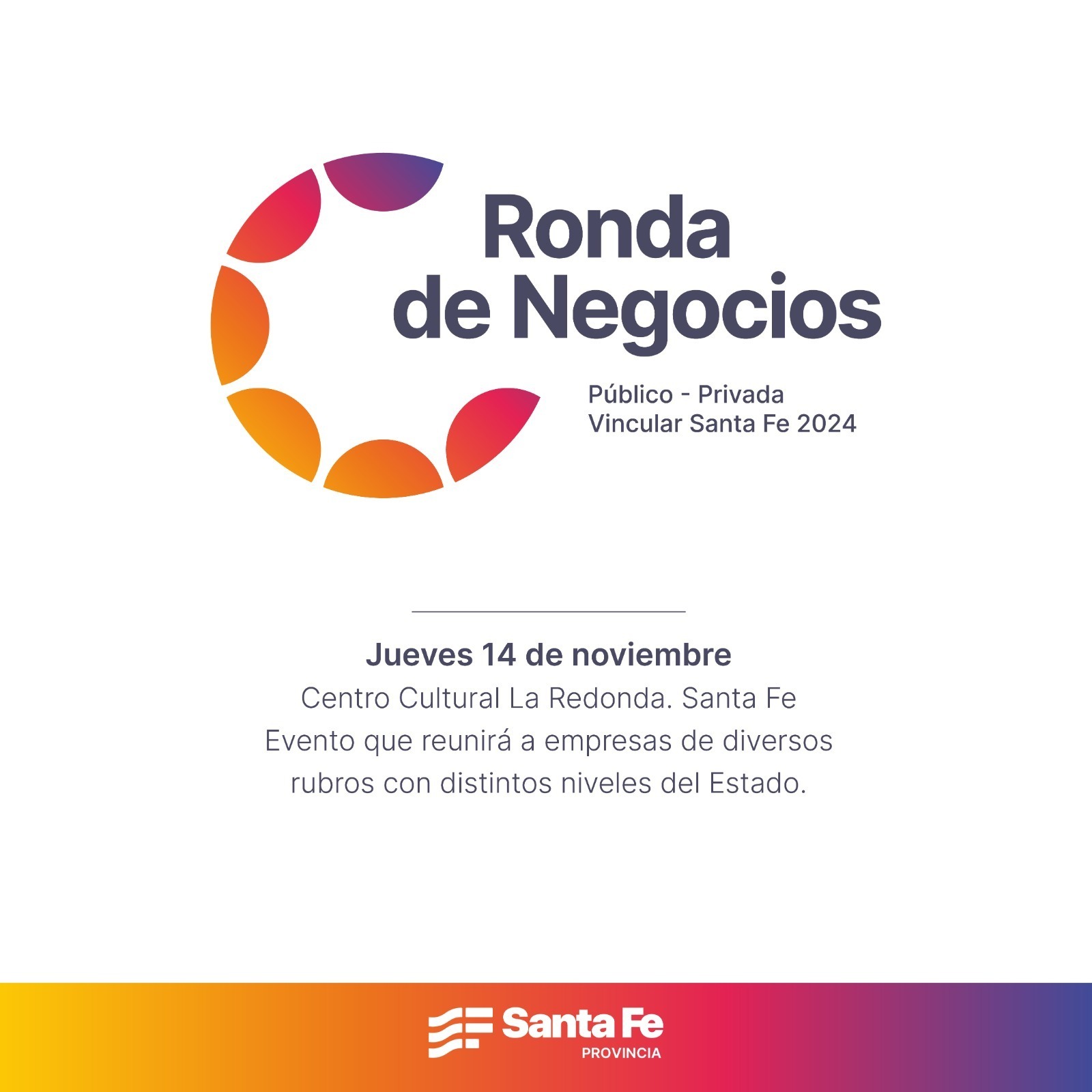 Vincular Santa Fe 2024: nuevas oportunidades de negocio para empresas santafesinas